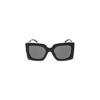 Dolce & Gabbana Accessoires, unisex, Zwart, ONE Size, Nylon, Vierkante Acetaat Zonnebril