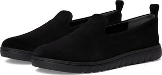 Vionic Uptown Willa Loafers/Moc Shoes Womens Flat Shoes Black Suede : 6.5 M
