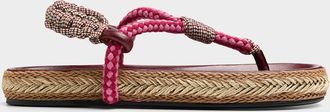 Isabel Marant Womens Gypso corded sandals