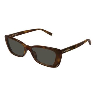 Saint Laurent SL 943 Zonnebril - Dames - Accessoires - Bruin - Maat: 54 MM