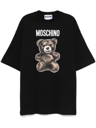Moschino Teddys Bear mini-jurk - Zwart