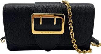 Burberry Pre-owned Mini Bags, female, Black, Size: ONE SIZE Pre-owned Vintage Mini Shoulder Bag