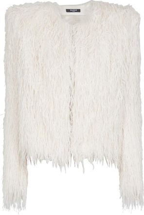 Balmain Mujer, Chaquetas, Blanco, Talla: XS