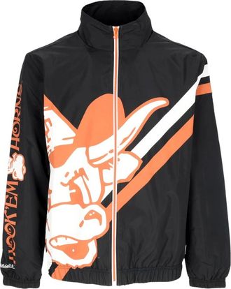 Mitchell & Ness Stijlvolle Streetwear Licht Jack - Heren - Zomerjassen - Zwart - L - Jassen