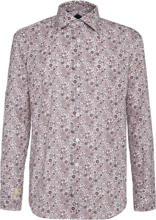 Billionaire Boys Club Casual Shirts - Heren - Casual Overhemden - Rood - S - Overhemden