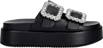 Buffalo Noa Ari Glam - Dames - Sandalen - Zwart - 38 EU - Schoenen