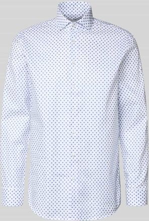 Seidensticker Regular Fit Business Hemd aus Baumwolle mit Kentkragen in Weiss, Größe 39