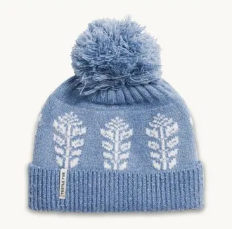 Turtle Fur Freya Pom Beanie in Dusk at Nordstrom