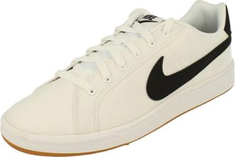 Nike Court Royale Canvas Mens Running Trainers AA2156 Sneakers Shoes (UK 7.5 US 8.5 EU 42, White Black 103)