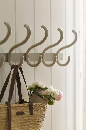 Anthropologie Luca Ash Wood Hook Rack