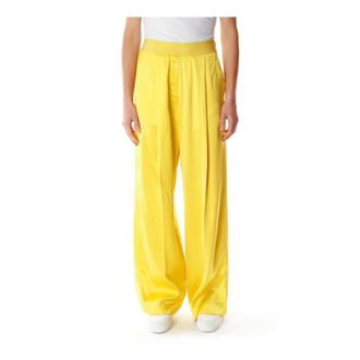 Stine Goya Wide Trousers - female - Stine Goya - Wide Trousers - Yellow - XL - Trousers