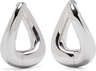 Tom Wood Twist hoop earrings - Argento
