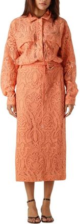 Aaiko Coco Blouse - Dames - Blouses & Shirts - Oranje - Maat: M