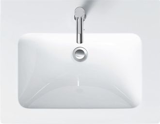 Duravit Duravit - Lavabo Para Muebles Me De Starck, 1 Agujero Para Grifo