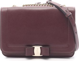 Ferragamo Leather Shoulder Bag (Pre-Owned)