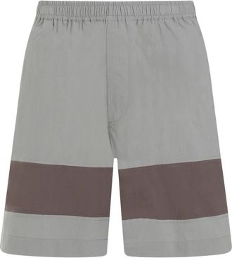 Craig Green Grijze Barrel Shorts - Heren - Korte Broeken - Grijs - XL - Katoen - Korte Broeken