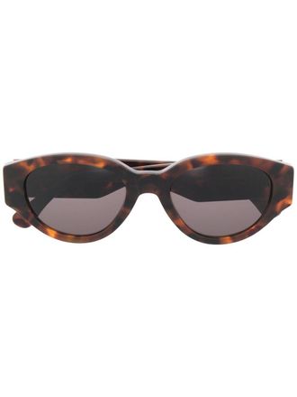 Retro Superfuture Drew Mama sunglasses - unisex - Acetate - 53 - Brown