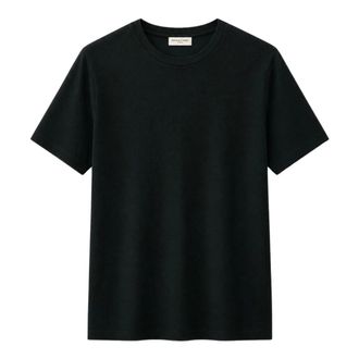 Daniele Fiesoli Crew Neck T-Shirt - male - Daniele Fiesoli - T-Shirts - Black - 2XL - Tops