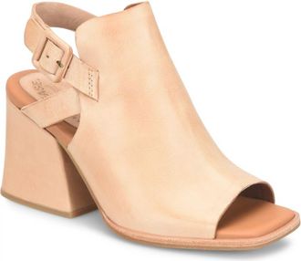 Kork-ease Womens Cline Buckle Strap Heels In Natural