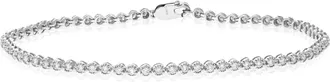 Vir Jewels 1 cttw Lab Grown Diamond Tennis Bracelet in Sterling Silver 7 Inch For Women