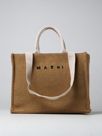 Marni Borsa Marni in rafia intrecciata