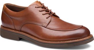Johnston & Murphy Tyson Moc Toe Derby in Tan Full Grain at Nordstrom, Size 11.5