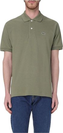 Lacoste L1212 Slim Fit Polo Shirt - Heren - Polos - Groen - L - Katoen - Tops