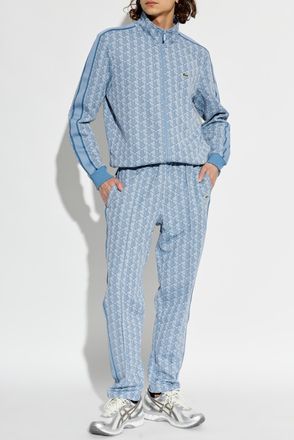 Lacoste Monogram Trousers, Mens, Blue
