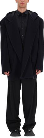 Balenciaga Hooded Coat-Uomo