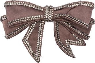 VANIS&Eacute; Bruine Kristal Broche Sluiting Sieraden - Dames - Broches - Bruin - ONE Size - Accessoires