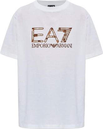 Emporio Armani T-shirt con logo - Bianco