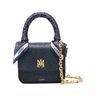 Amiri Paisley Chain Strap Flap Bag