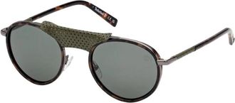 Timberland Pilotenzonnebril - Heren - Zonnebrillen - Bruin - 51 MM - Accessoires