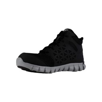 Reebok Sublite Cushion Work Alloy Toe SD Mid Mid Black RB411 Womens