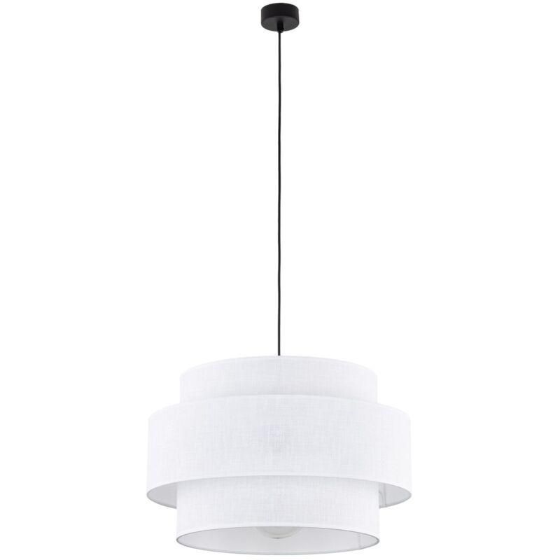 Lustre Suspension Bohème LUSSIOL En Rotin Naturel - Abat-jour 60cm, Culot E27, 60W Max