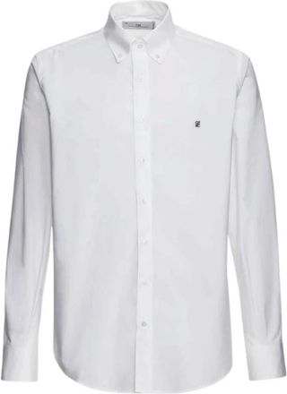 Carolina Herrera Heren, Overhemden, Wit, Maat: 2XL Katoen