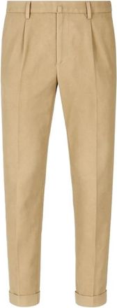 BRIGLIA 1949 Broeken, Heren, Beige, 3Xl, Wijde broek