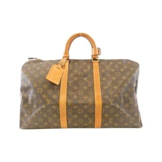 Louis Vuitton Pre-owned Weekend Bags, unisex, Brown, Size: ONE SIZE Pre-owned Monogram Boston Bag