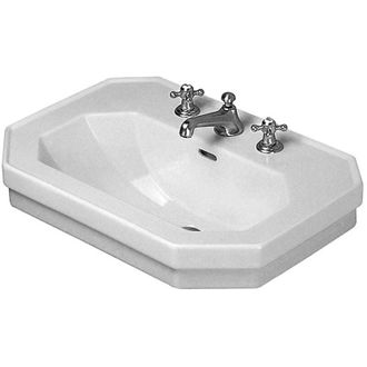 Duravit Duravit - Lavabo 1930, 70x50cm, Con Rebosadero, 1 Agujero De Grifo