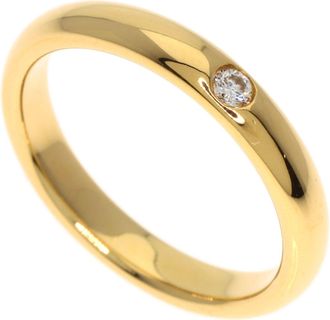 Harry Winston Yellow Gold Yellow Gold (18K) Band Ring (Pre-Owned)