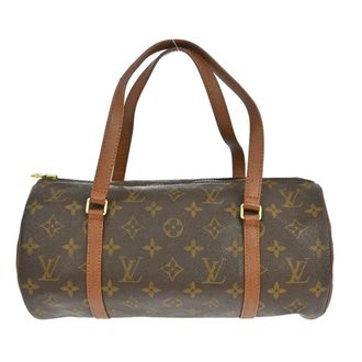 Louis Vuitton Papillon Monogram Canvas Brown Canvas Handbag (Pre-Owned)