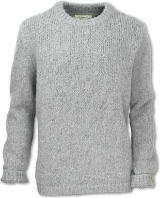Purnell Jewellery Mens Mohair Blend Sweater In Grey