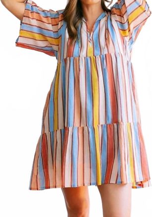 Sunshine Tienda Bondi Dress In Seaplane Stripe