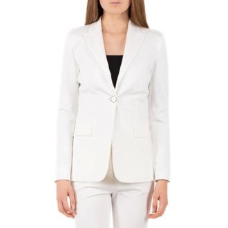 Pinko Pinko, Jassen, Dames, Wit, M, Giacca