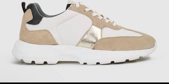 Reiss Mens Evo Runner Lite Sneakers In White