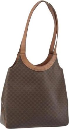 Celine Pre-owned Shoulder Bags, female, Brown, Size: ONE SIZE Pre-owned Vintage Plastic Shoulder Bag