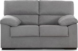 Home Heavenly Home Heavenly - Sof&aacute; Denver, Estructura De Madera Y Tapizado Antimanchas Desenfundable. 2 Plazas, Color Gris
