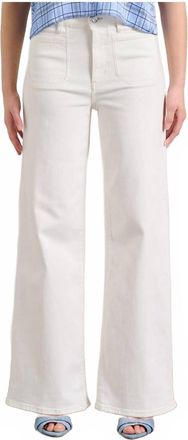 Frame Denim Le Slim Palazzo Jean In Au Natural Clean