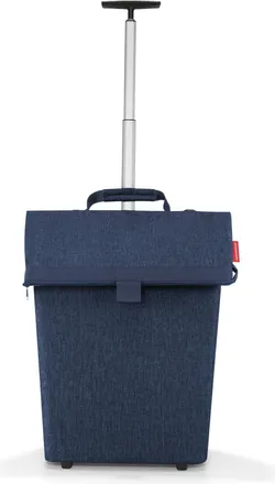Reisenthel Einkaufstrolley REISENTHEL Trolley M, Damen, dunkelblau, Polyester, Einkaufsk&ouml;rbe Einkaufstrolley