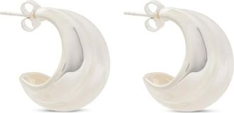 Nina Ricci Mega large hoop earrings - Silver